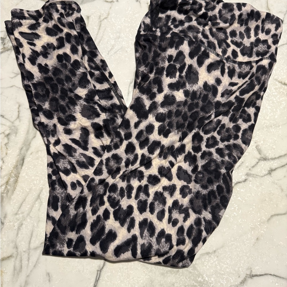 Leopard Print Leggings Capri Size 3X